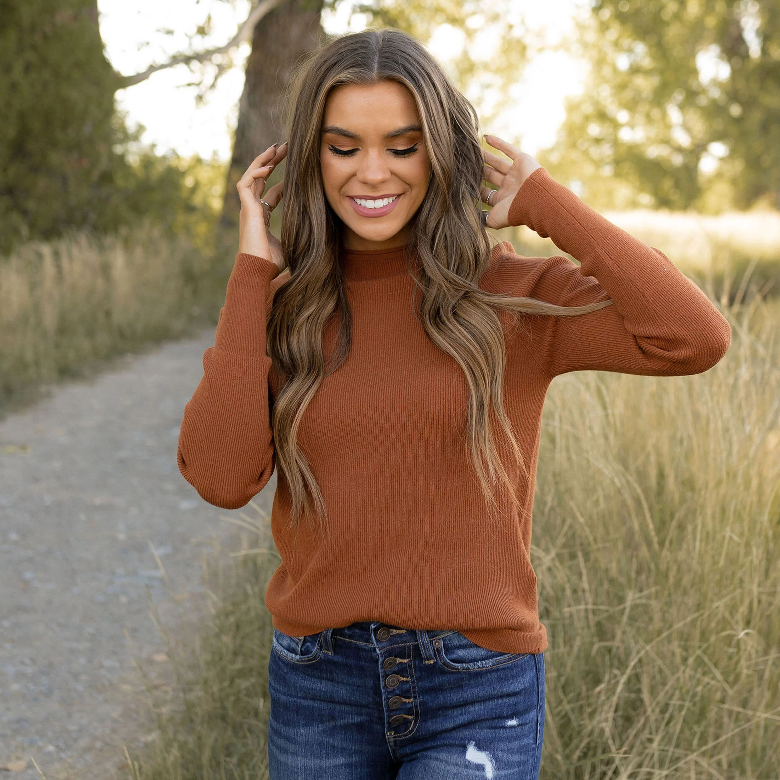 Ruth Sweater - Spice - Image 3