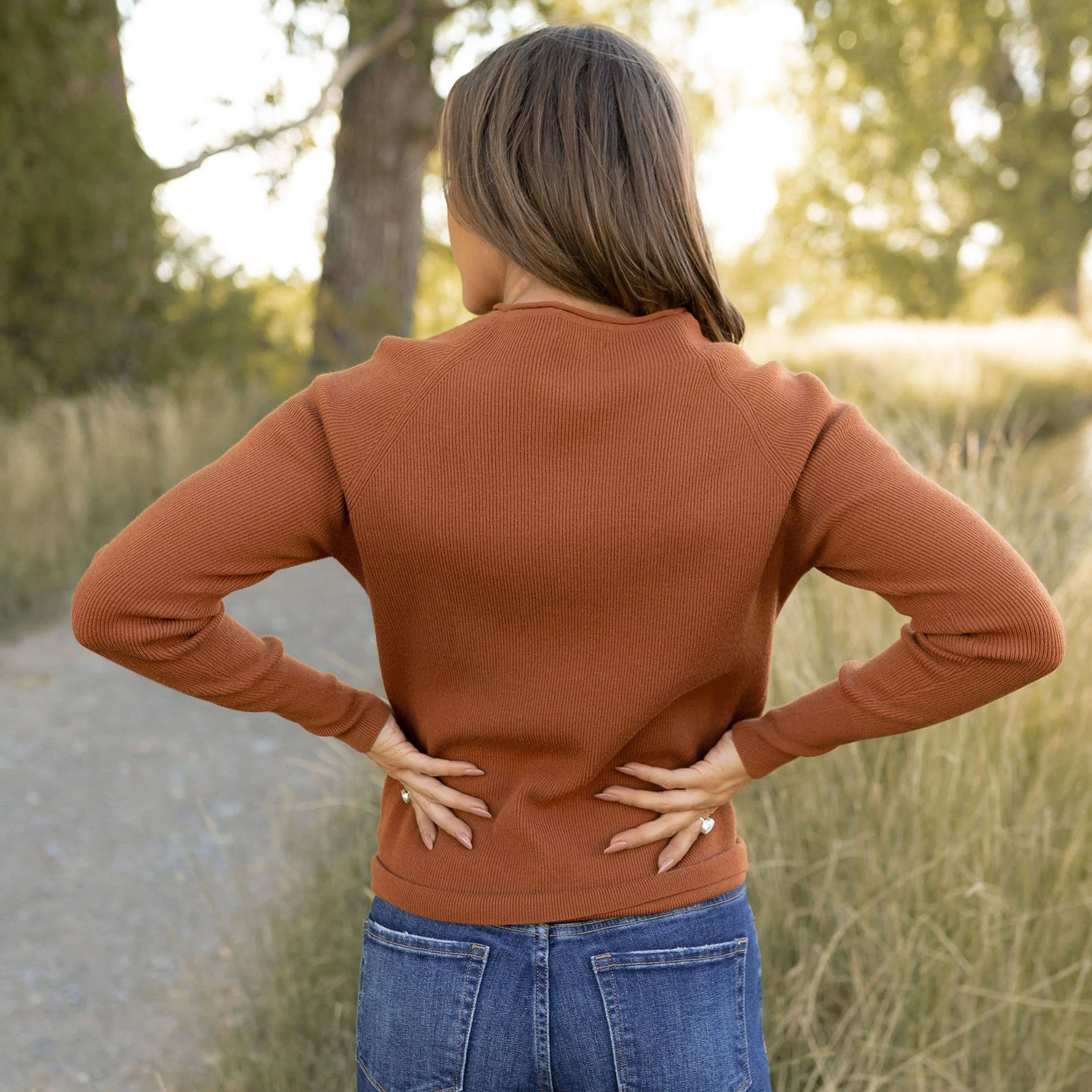 Ruth Sweater - Spice - Image 5