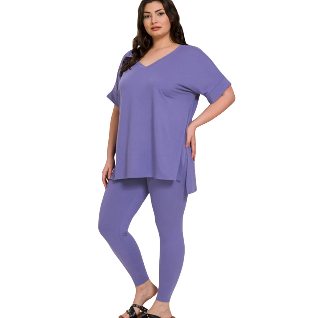 Sadie Loungewear Set - Blueberry