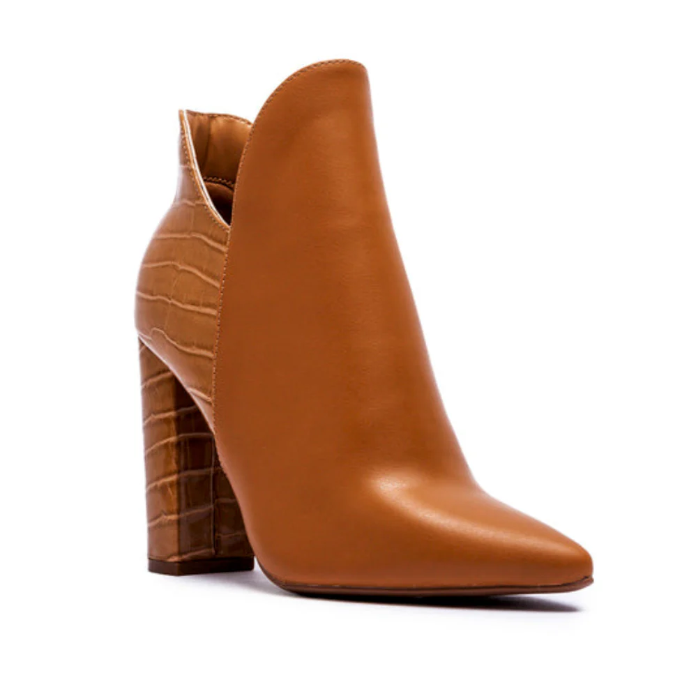 Skye Bootie - Caramel - Image 3
