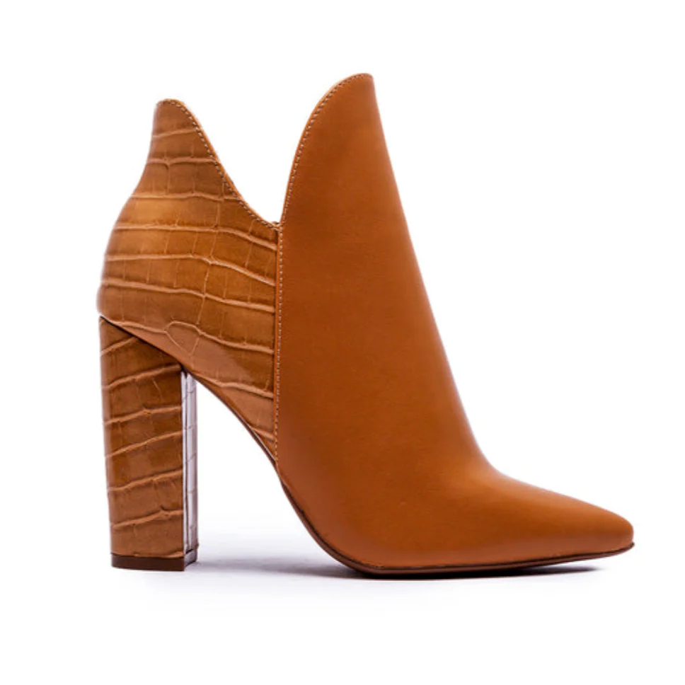 Skye Bootie - Caramel - Image 4