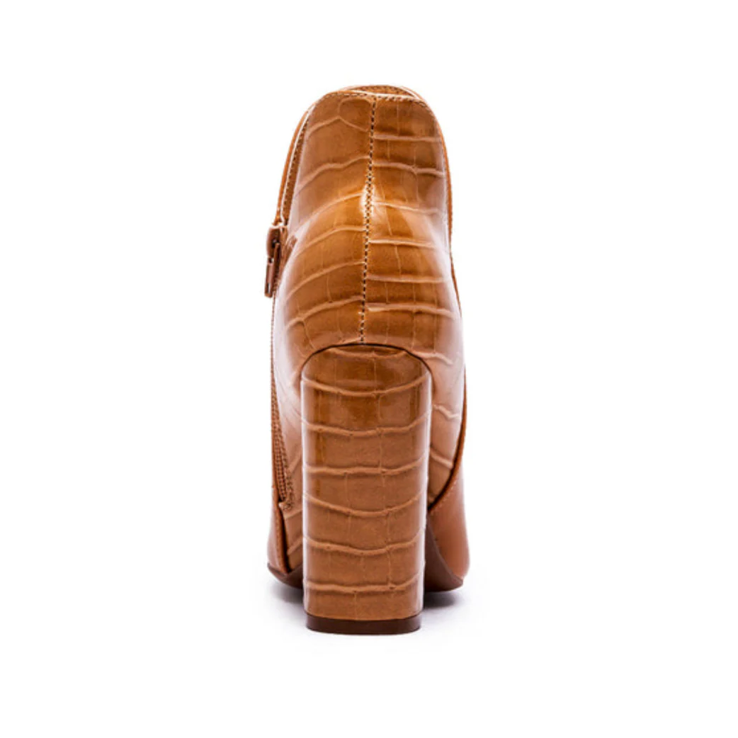 Skye Bootie - Caramel - Image 6