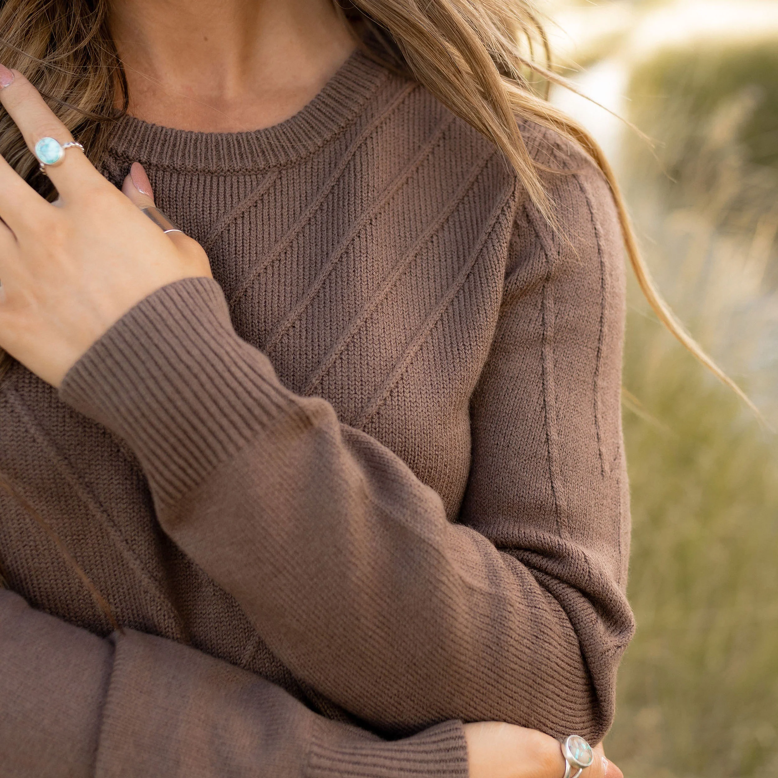 Stella Sweater - Brown - Image 5