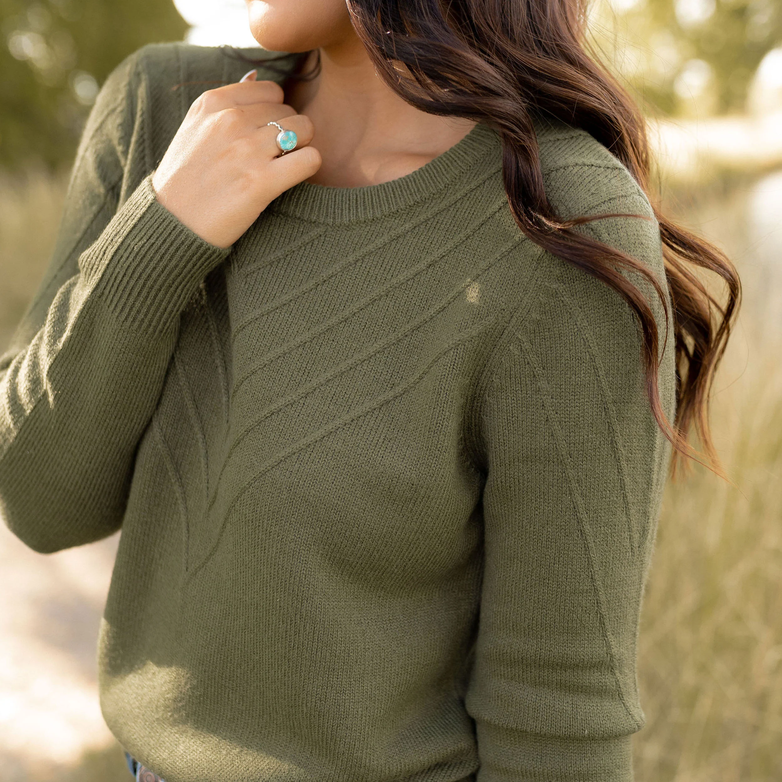 Stella Sweater - Forest - Image 4