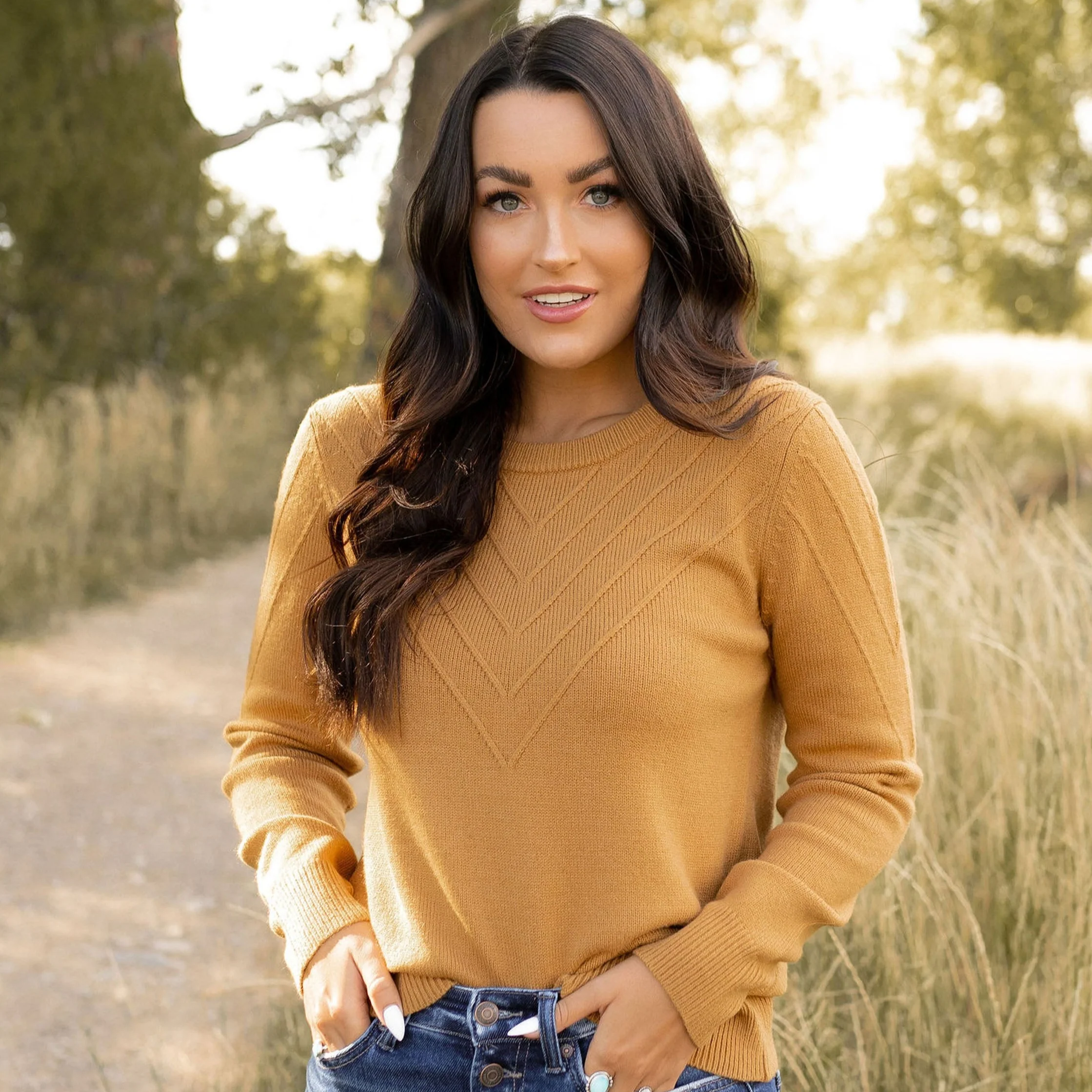 Stella Sweater - Gold - Image 2