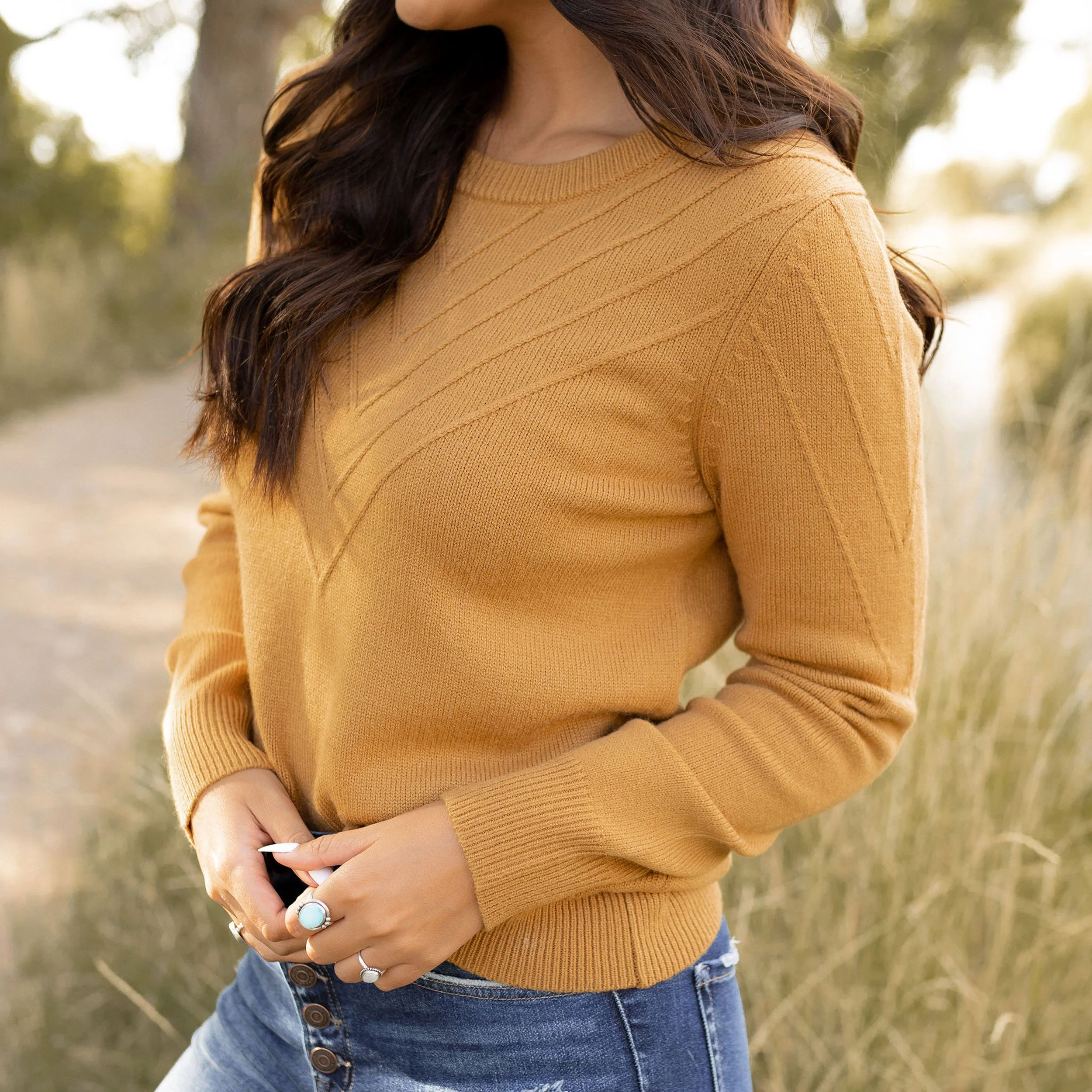 Stella Sweater - Gold - Image 6