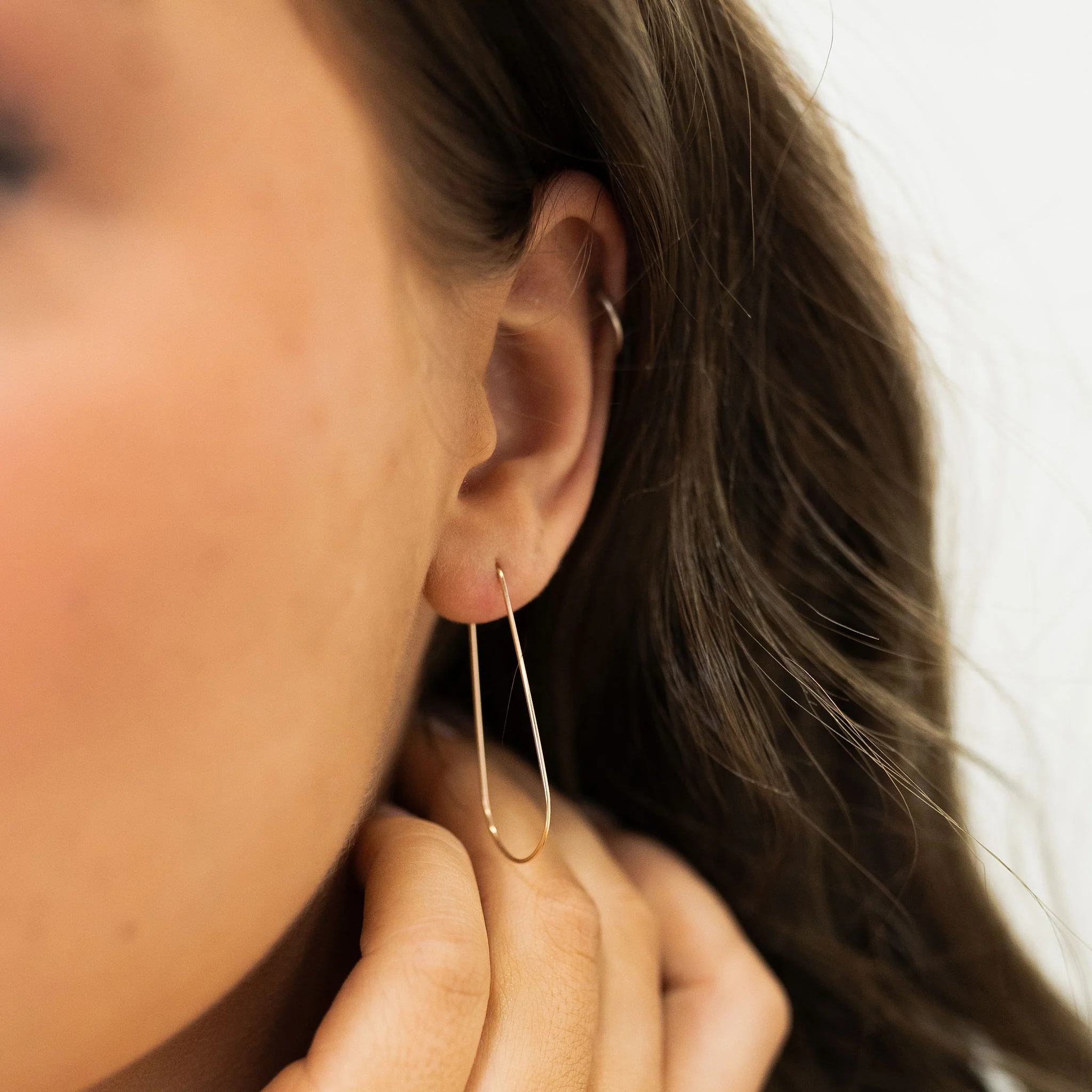 Teardrop Hoops - Image 3