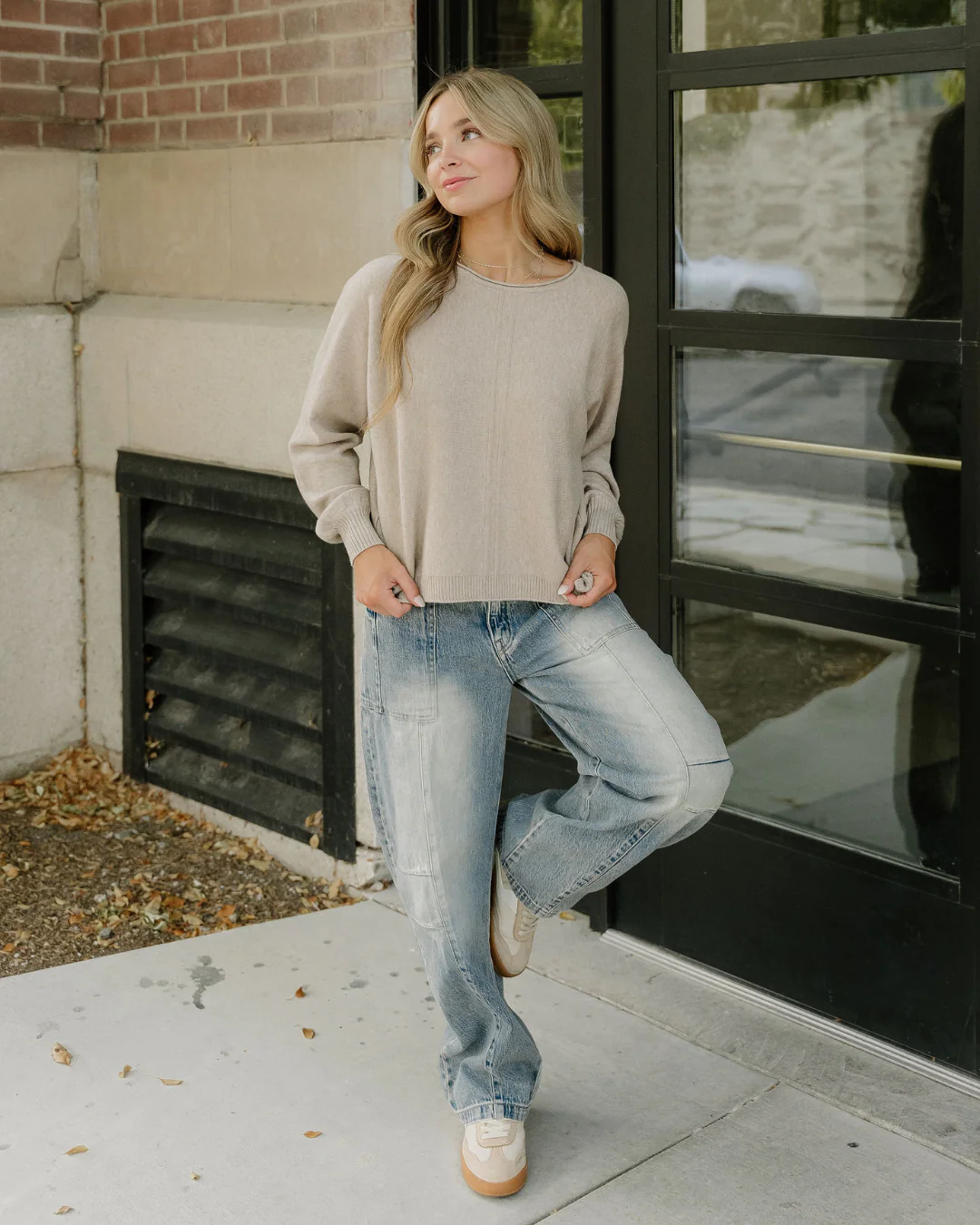 Rosa Sweater - Heather Mocha - Image 2