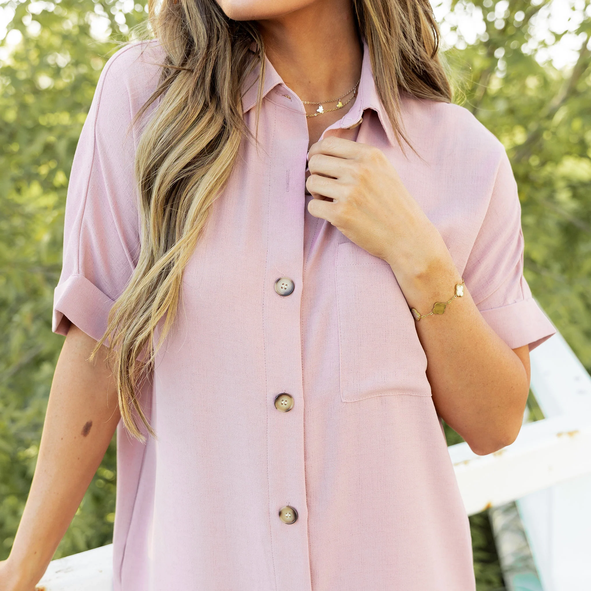 Willow Dress - Rose - Image 4