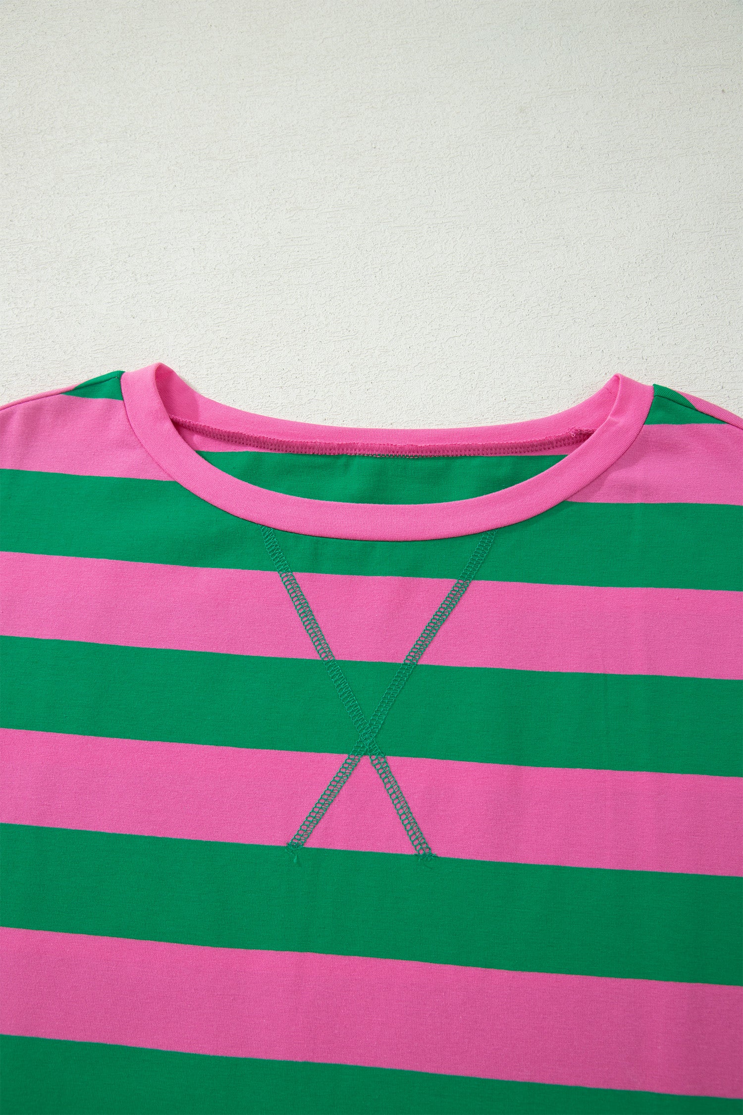 Ailanny Stripe Dolman Tee Drawstring Skort Athletic 2pcs Set - Image 9